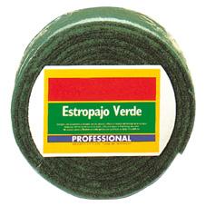 rollo estropajo verde 6m