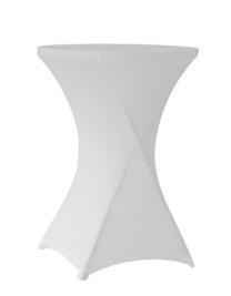 stretch funda mesa ø80 coctel blanco