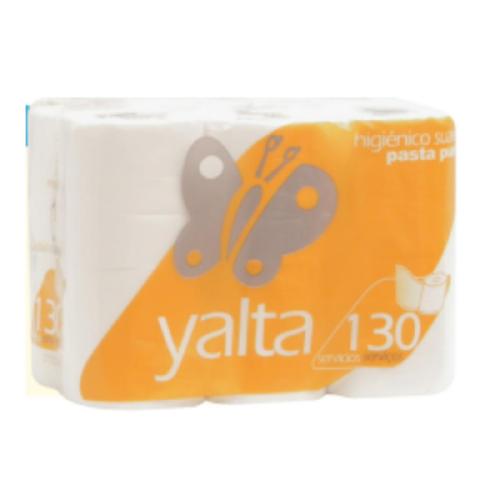 paq. 12 rollos papel higienico yalta