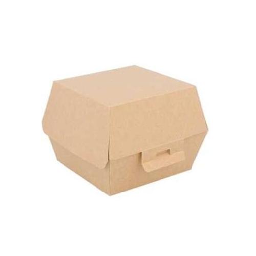 paq. 50 caja hamburguesa 13x12.5x9cm kraft