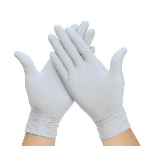 guantes vinilo blanco talla s