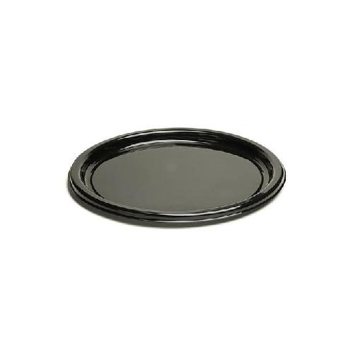 paq. 25 plato 18cm pet negro