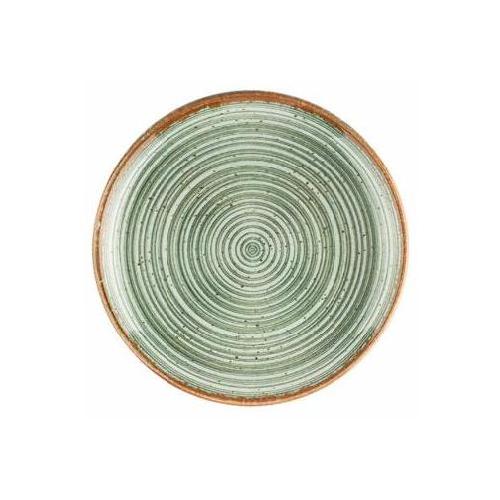 hypnosis verde plato llano ø25cm 