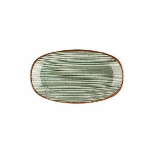 hypnosis verde plato oval 16x9cm 