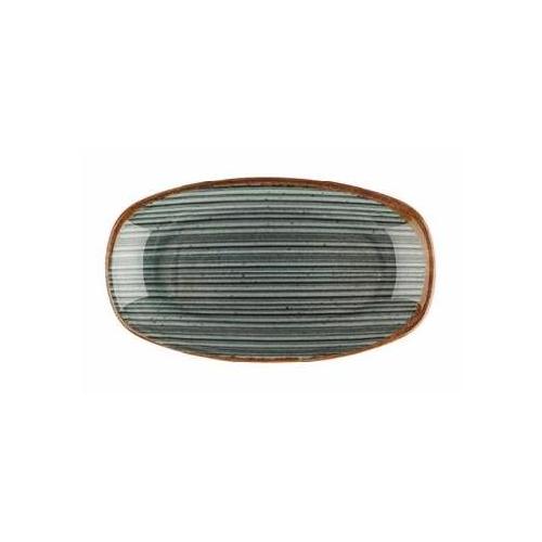 hypnosis gris plato oval 16x9cm