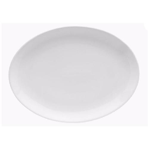 soley white bandeja oval 31x24cm