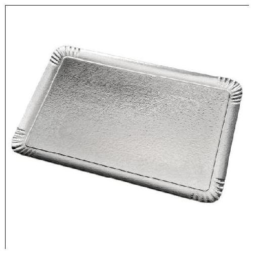 paq. 25 bandeja 32x42cm carton plata