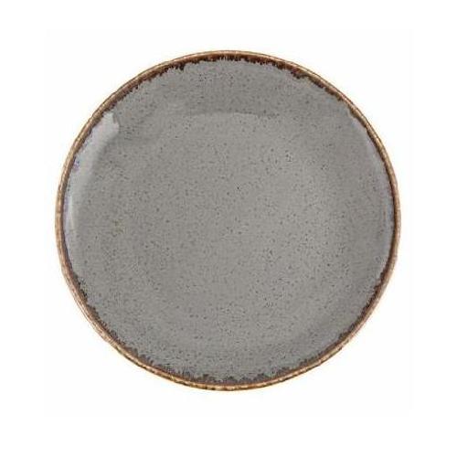 seasons gris oscuro plato llano ø28cm