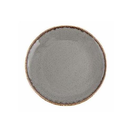 seasons gris oscuro plato postre ø20cm