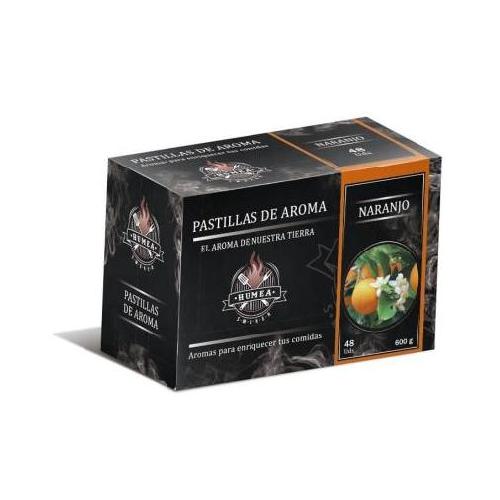 caja 15 briquetas aroma naranjo