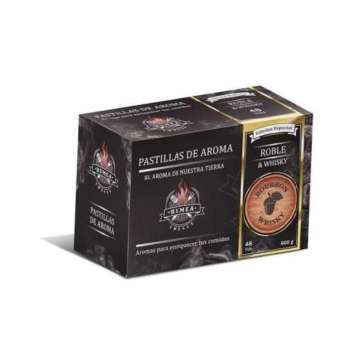 caja 15 briquetas aroma roble/whisky