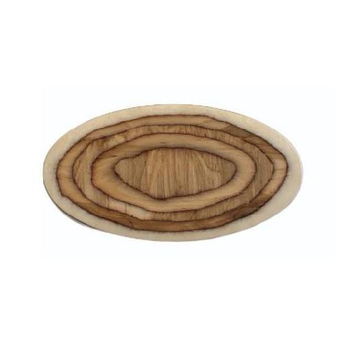 bandeja oval 48x20cm madera