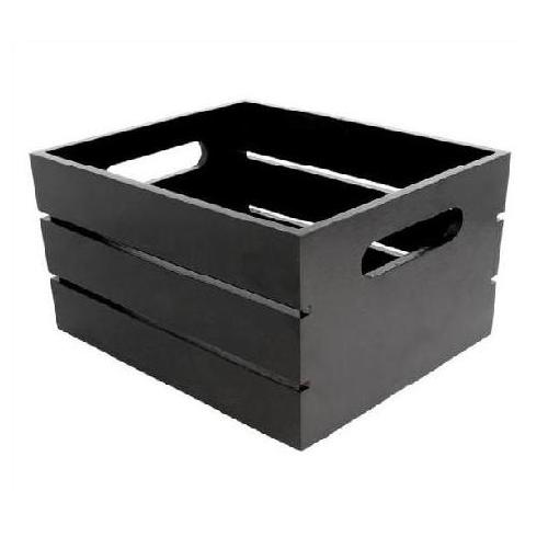 caja presentacion 19x16x12cm bambu negra