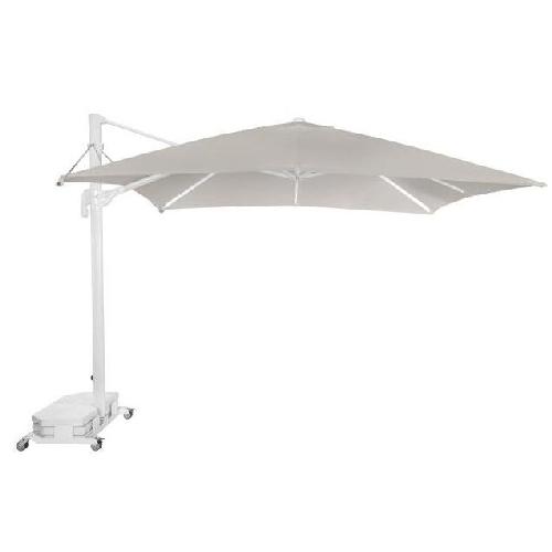 flexo parasol white 3x3 tela sand 103010