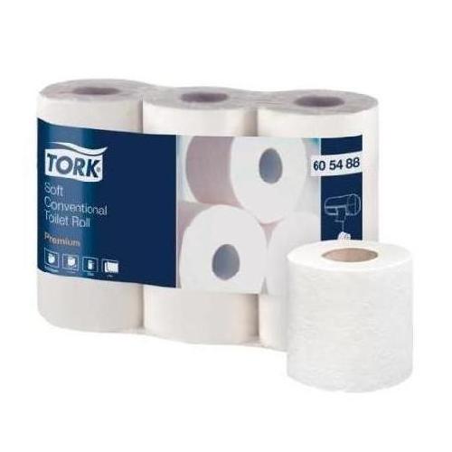 paq. 6 rollo papel higienico tork 